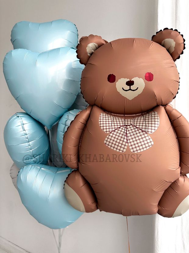 Воздушные шары на выписку для мальчика №8079