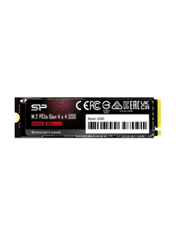 SSD Silicon Power PCI-E 4.0 x4 500Gb SP500GBP44UD9005 M-Series UD90 M.2 2280