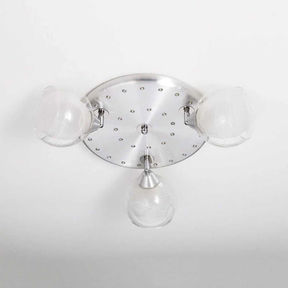 Citilux Самба CL158132 Люстра с поворотными плафонами Алюминий Хром