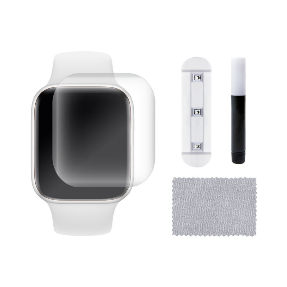 Защитное стекло UV Nano Optics с ультрафиолетовым клеем для Apple Watch 40 мм