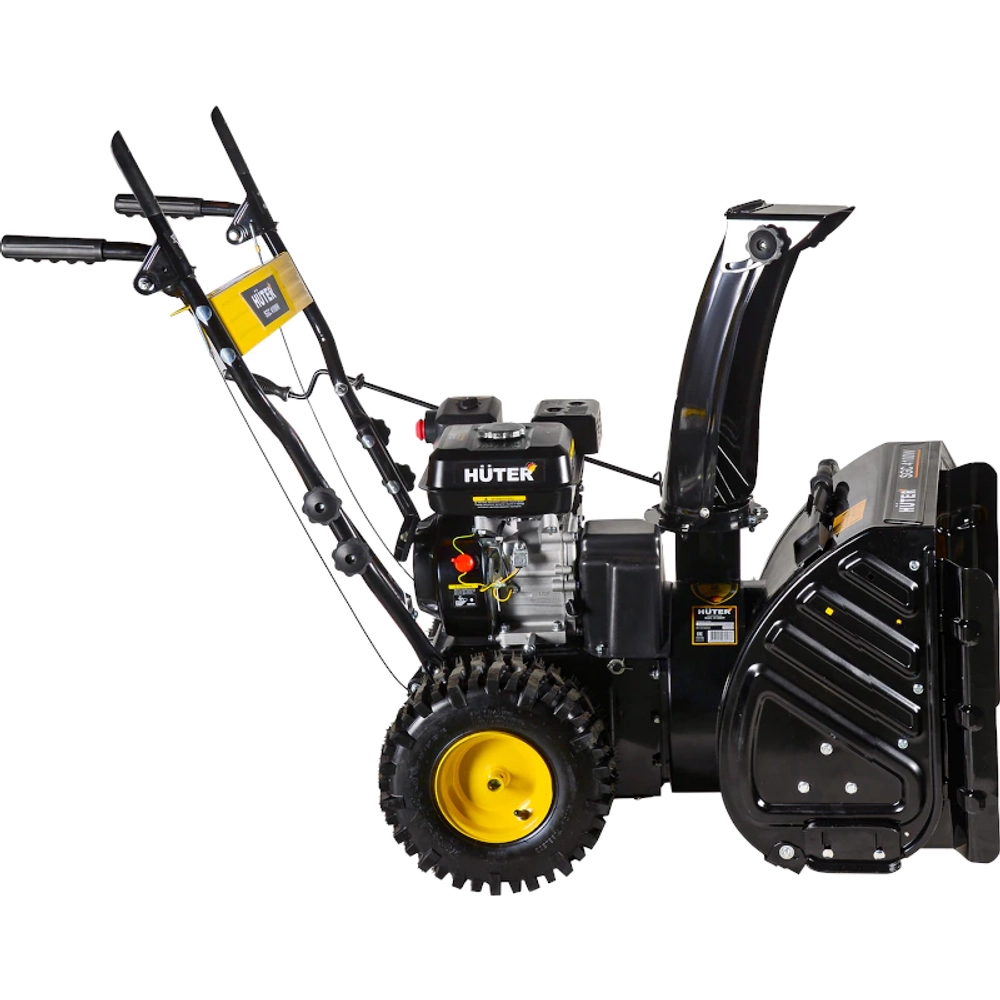HUTER SGC4100W снегоуборщик 7 л.с, ковш 68 см, выброс 15 м, 5 вперед/2 назад 70/7/46
