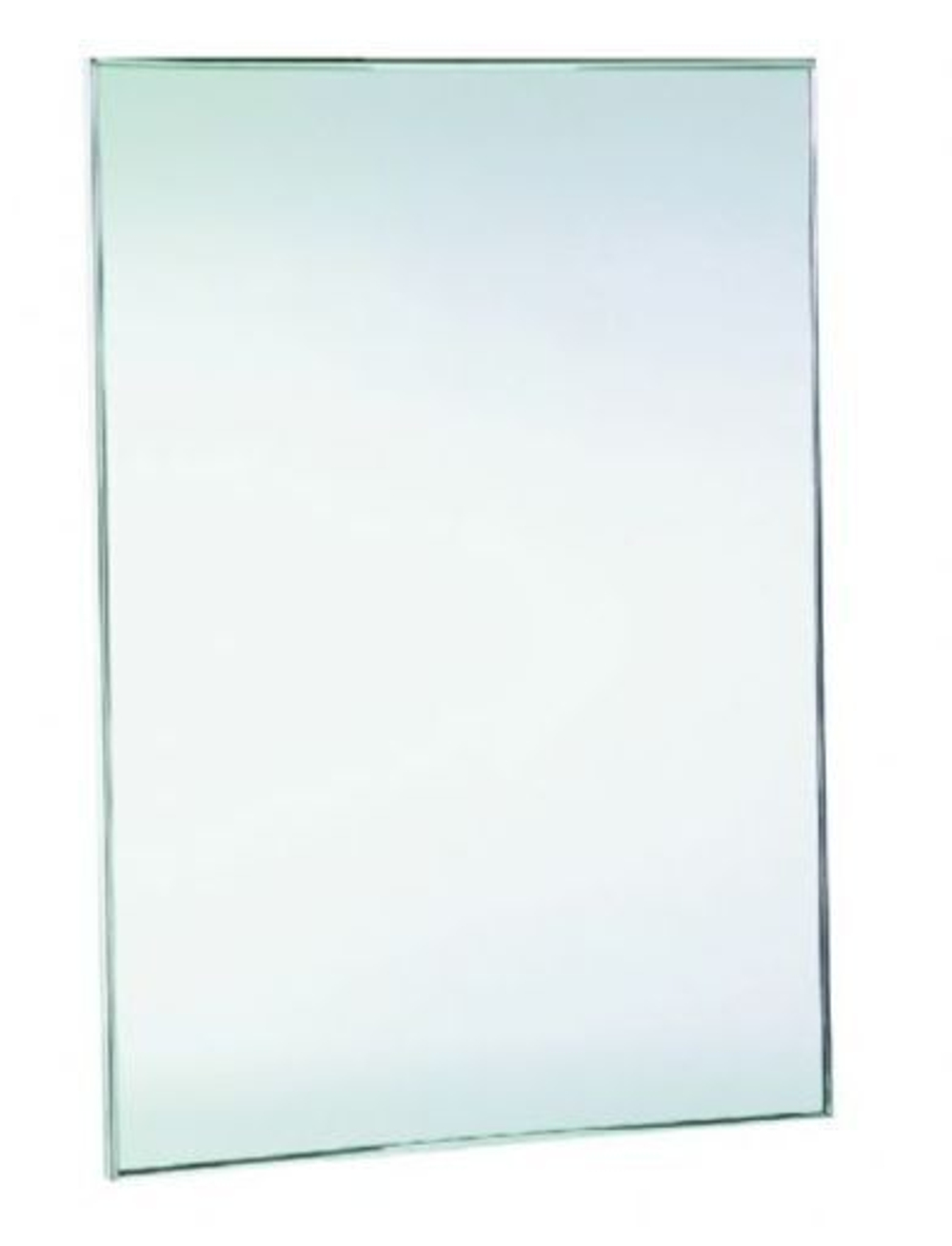 Зеркало настенное антивандальное 600х450 мм нерж. сталь NOFER 08050.B глянцевый