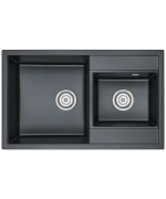 Кухонная мойка Kuppersberg MODENA 80 NL 1,5B ANTHRACITE фото 