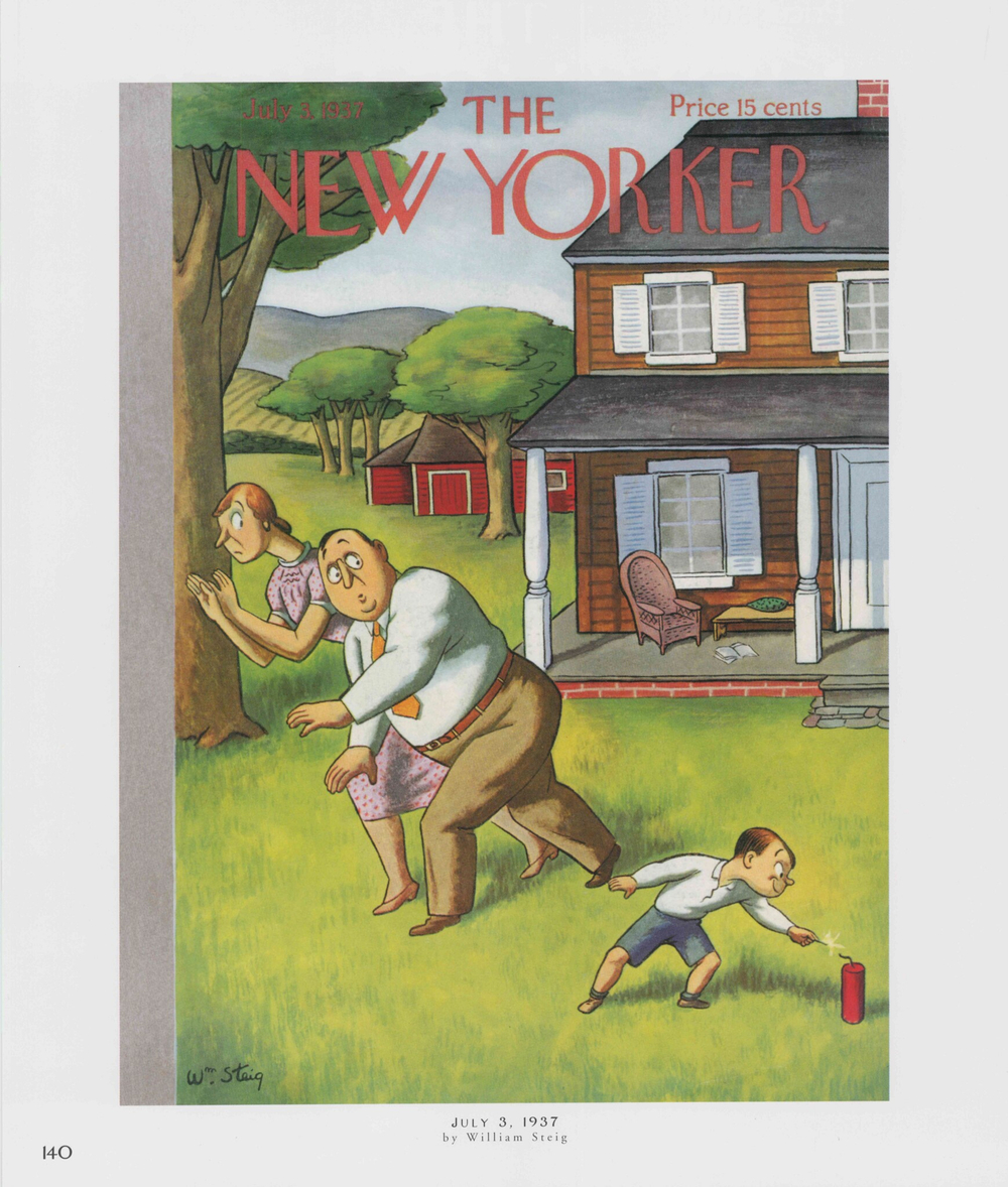 Постер журнала The New Yorker 03-07-1937, двусторонний