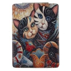 GAEM Зеркало карманное (блок 12шт), L6 W8,5 H1 см, 4в.