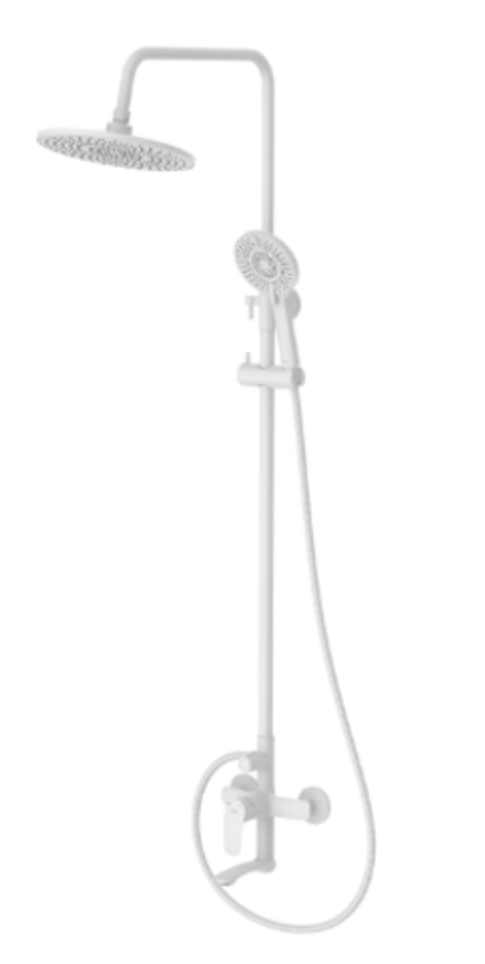 MIL RORA д/ванны верх. душ. RORWT4FM06 белый