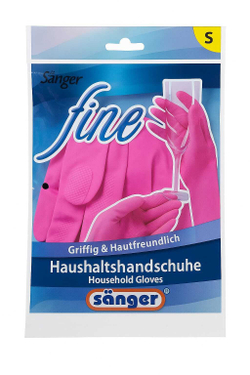 Перчатки резиновые Fine Sanger S