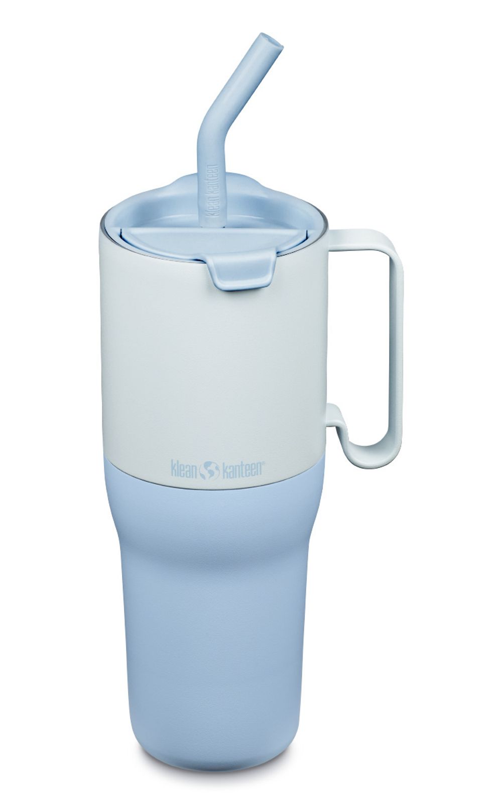 Термостакан Klean Kanteen Rise Tumbler 36oz Straw Lid (1065 мл) Ice Blue