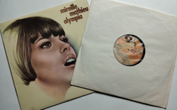 Винтажная виниловая пластинка LP Mireille Mathieu Мирей Матье Olympia (Spain 1970)