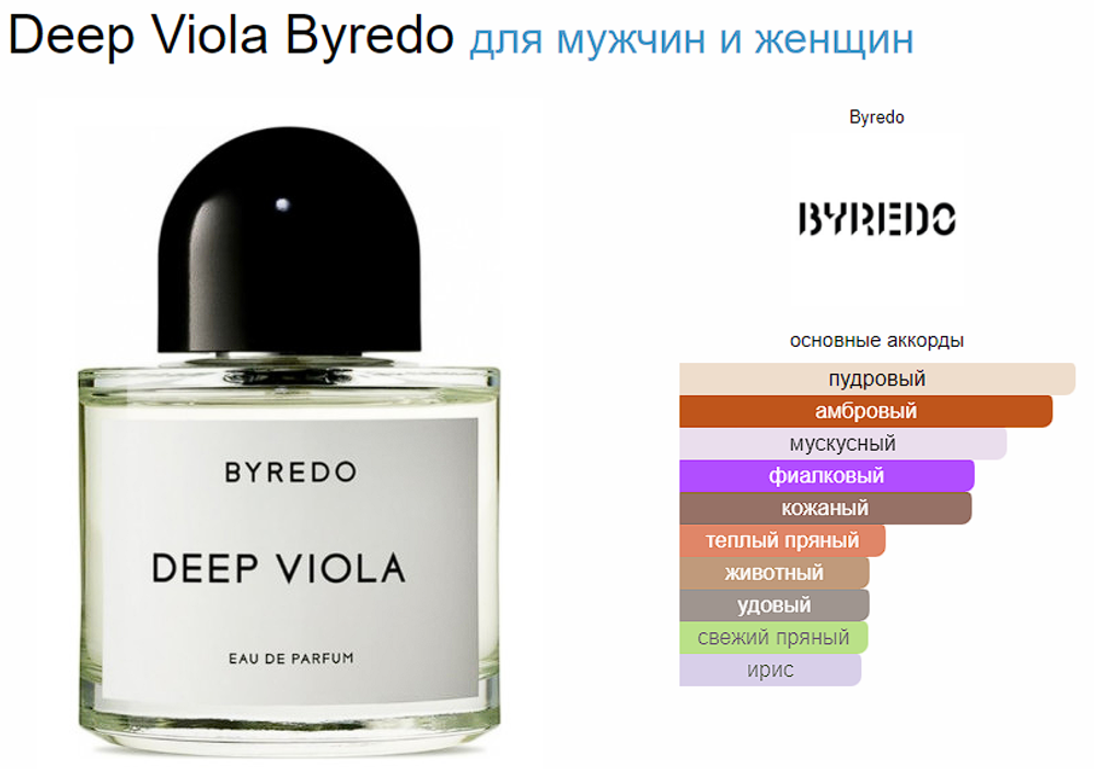 BYREDO Deep Viola