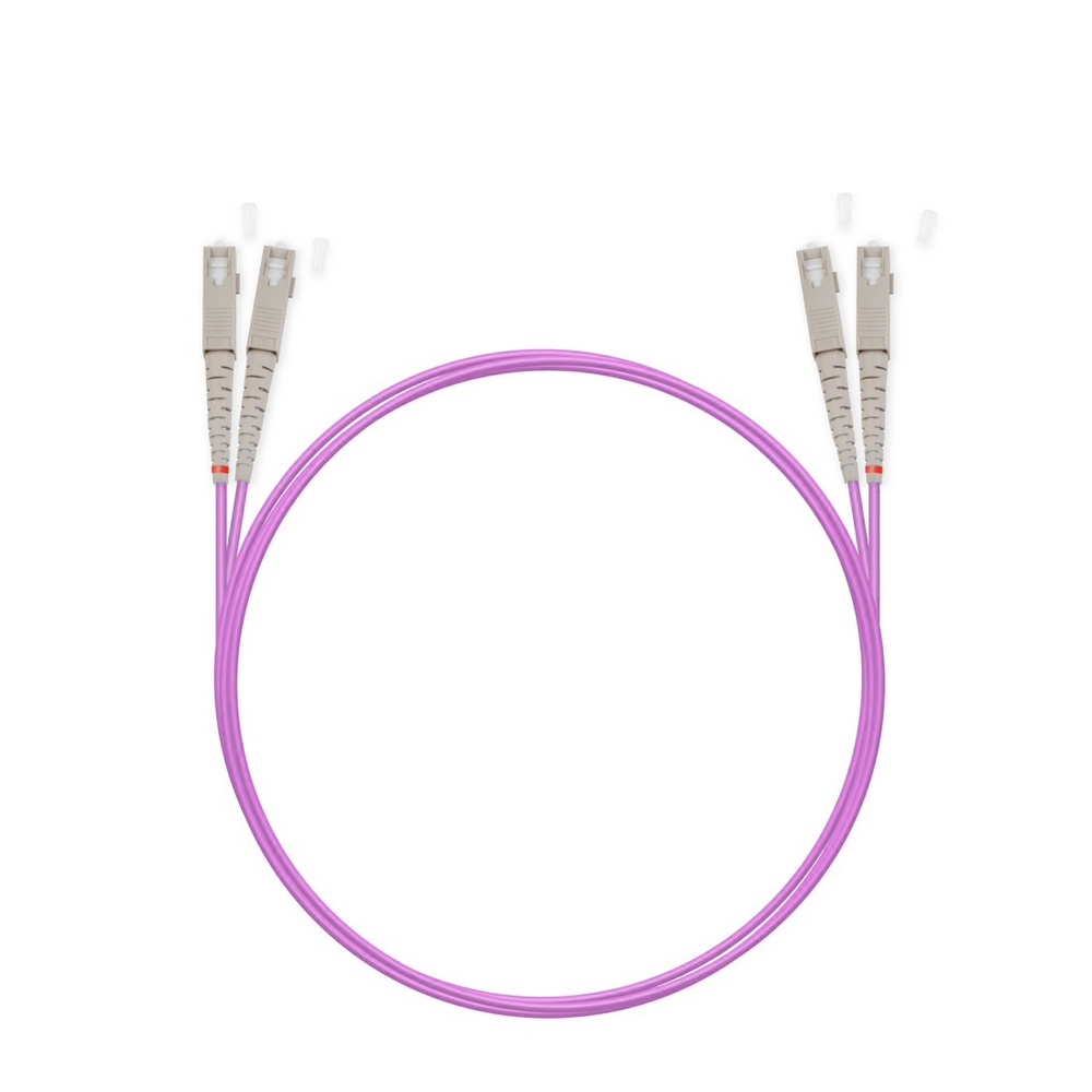 Патч Корд Оптоволоконный SC/UPC-SC/UPC MM OM3 50/125 Duplex 3.0мм 1 м