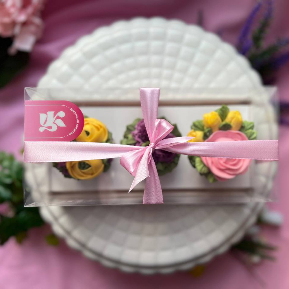 Шоколадные горшочки "Цветочные мечты"