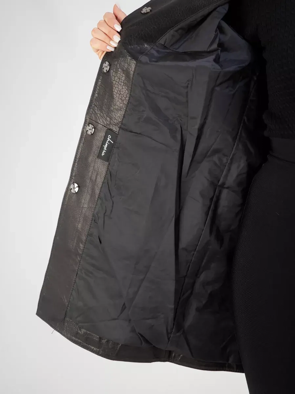 Куртка кожаная натуральная