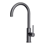 Смеситель Okawa 2 Plus-LG нерж. сталь/светлое золото