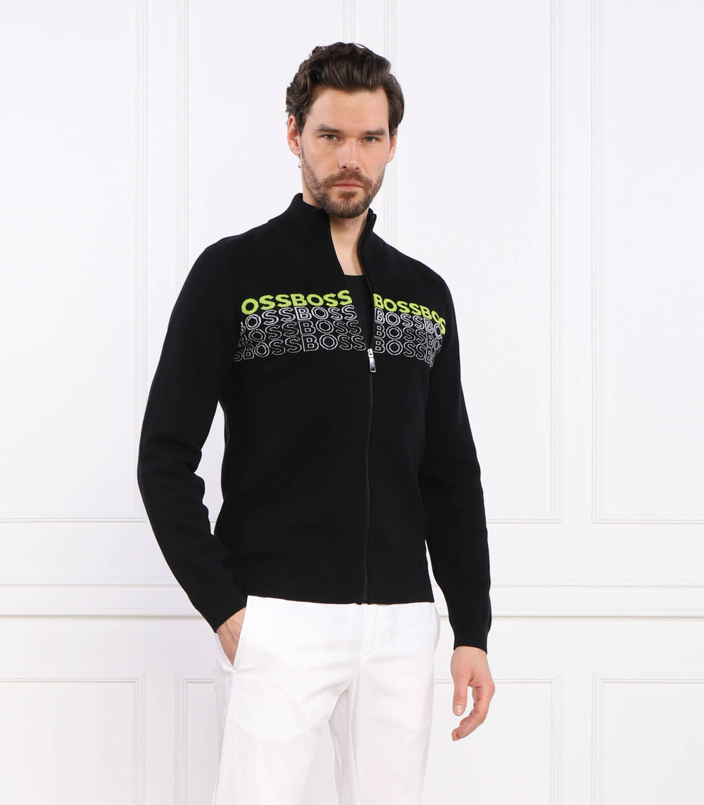Свитер Zightek BOSS GREEN - черный(50486533)