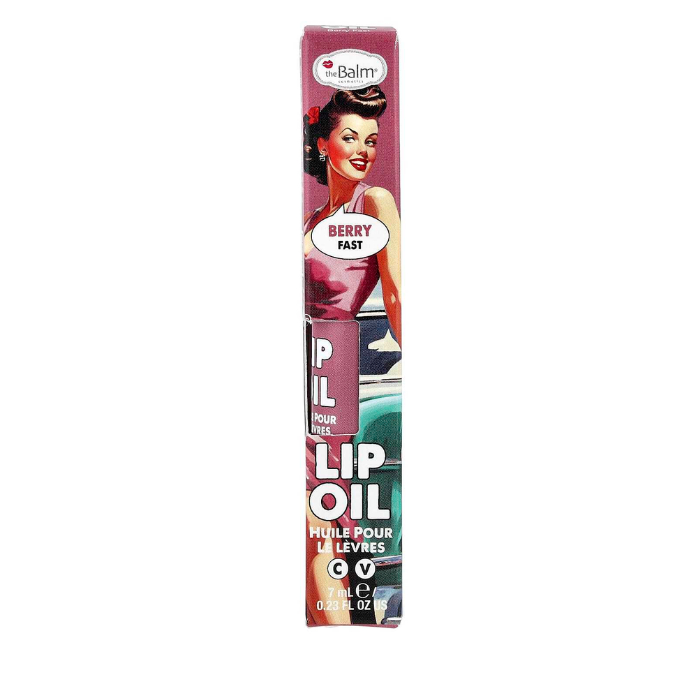 theBalm Cosmetics, масло для губ, ягодный вкус, 7 мл (0,23 жидк. унции)