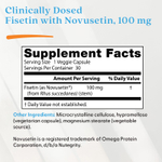 Doctor's Best, физетин с Novusetin, 100 мг, 30 вегетарианских капсул