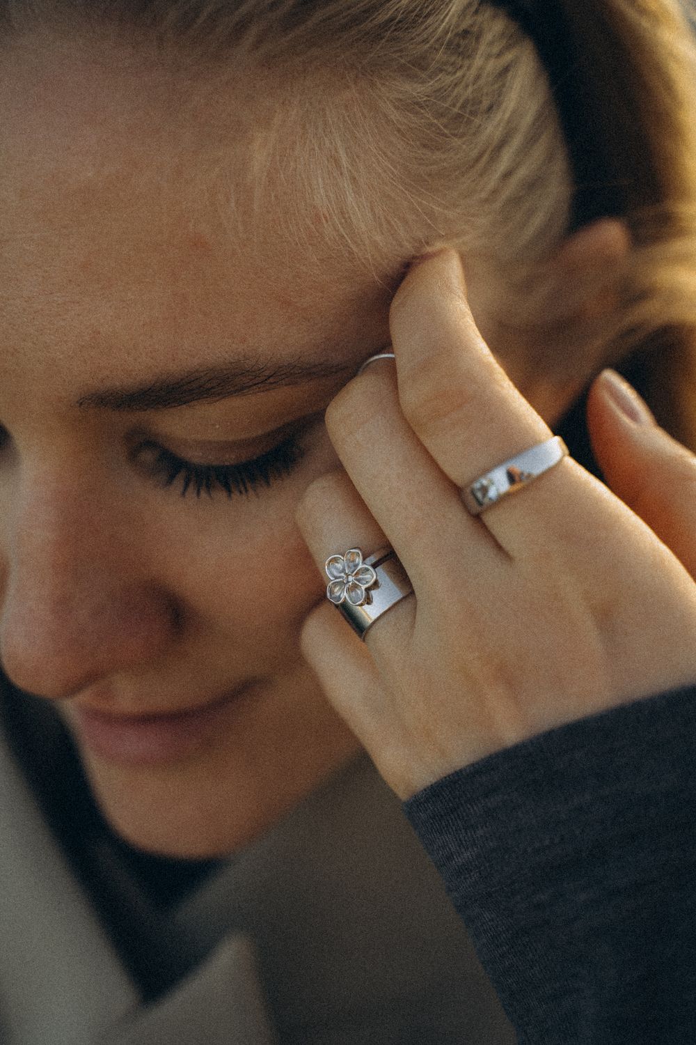 Кольцо Lilac 5, разъемное