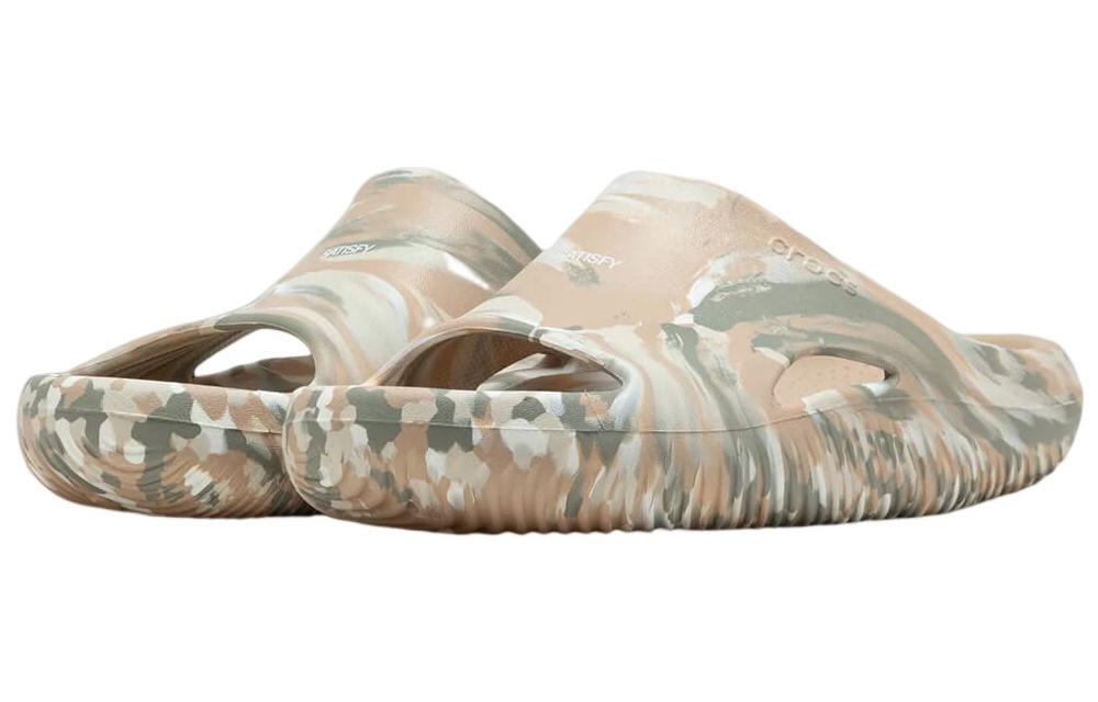 Satisfy Running X Crocs Mellow Slide