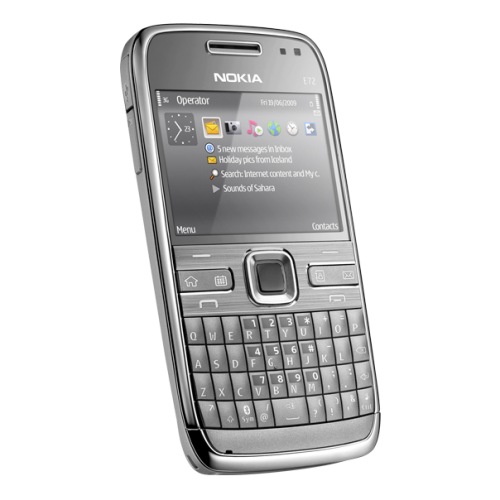 Мобильный телефон Nokia E72 Silver