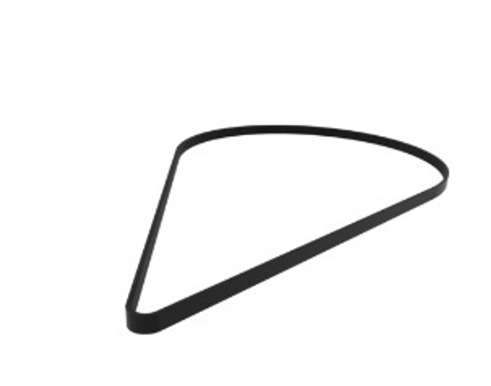 Приводной ремень EPJ 1252 5V (черный) для стиралшьных машин БОШ/Bosch 439491, 354131 , 678914