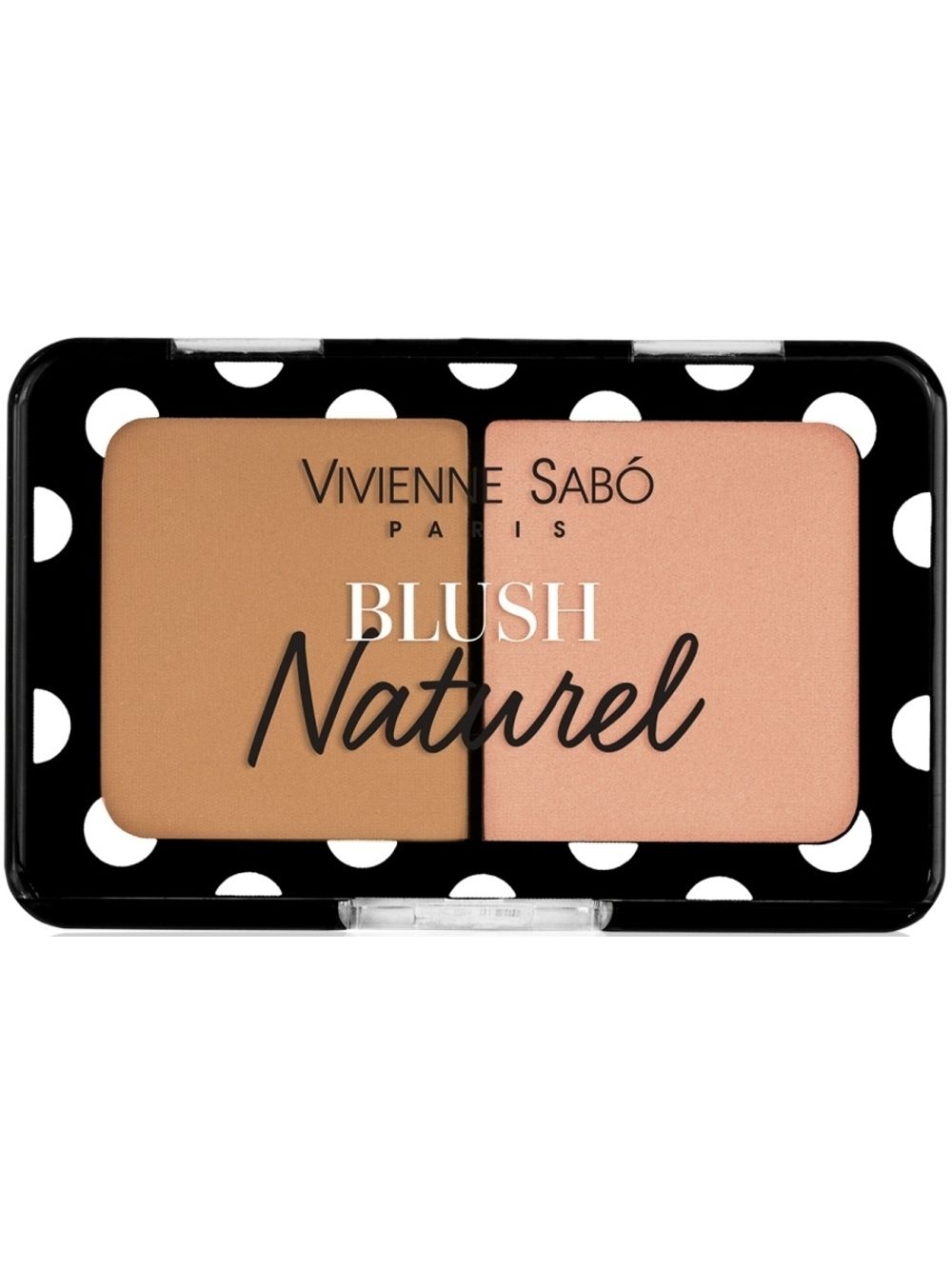 Румяна двойные VIVIENNE SABO Blush Naturel - 03 коричневый