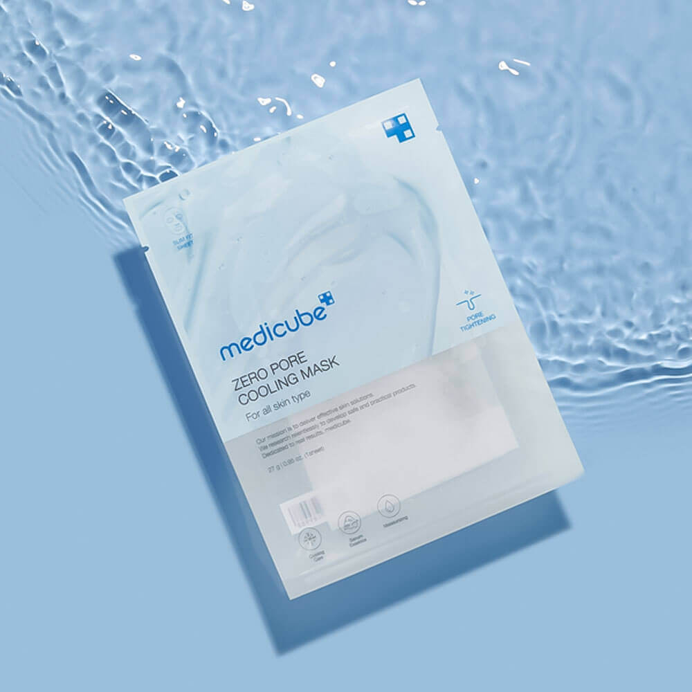 Medicube Zero Pore Cooling Mask охлаждающая тканевая маска для сужения пор
