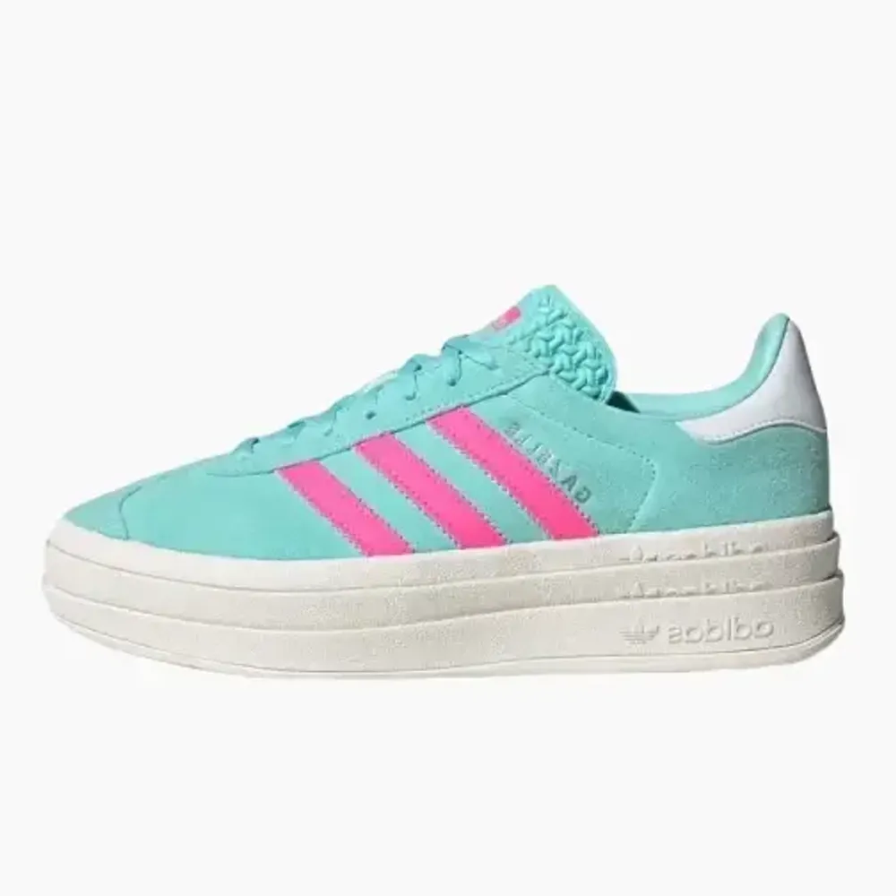 Adidas gazelle aqua blue sales
