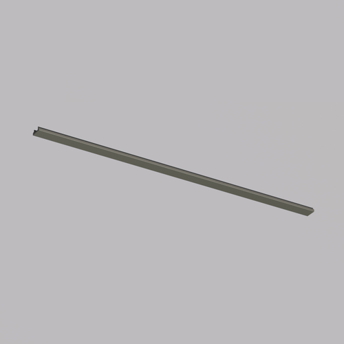 TR5737-DN Декоративная заглушка желоба трека, 50см, для трека Shine, серия Base, темный никель, алюминий