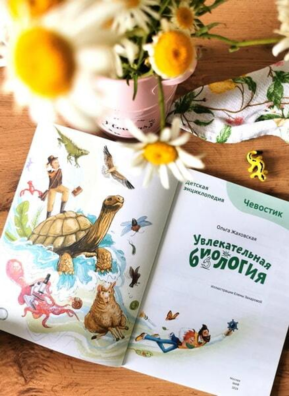 Увлекательная биология. Детская энциклопедия (Чевостик) (Paperback)