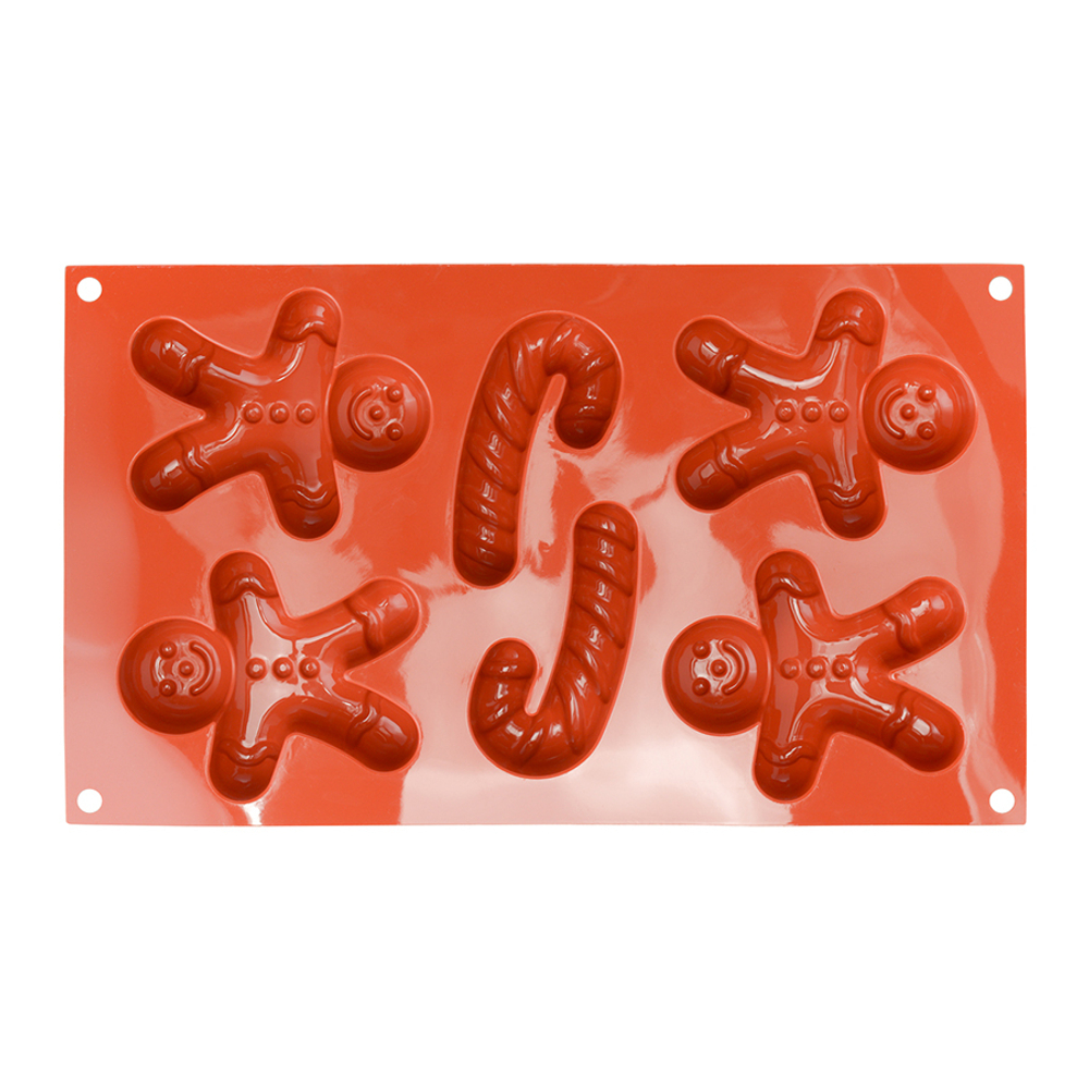 Форма для приготовления печенья Silikomart Ginderbread Man 33.6х18х2.4см силиконовая
