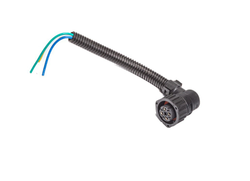 Разъем байонет угловой 4 конт. с проводами датчик скорости КАМАЗ, МАЗ, ПАЗ МАЯК