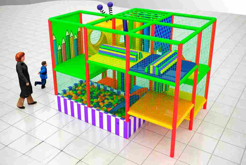 Детский игровой лабиринт «Друзья из космоса»