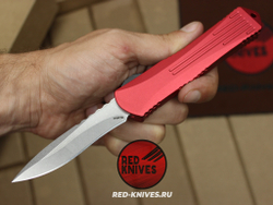 Heretic Knives Manticore-E S/E - красная рук, светлый клинок RK/Н99