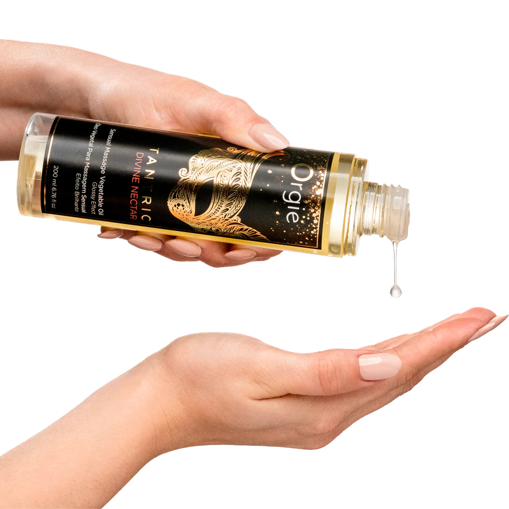 Растительное массажное масло Orgie TANTRIC DIVINE NECTAR, 200 мл
