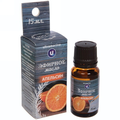 Масло эфирное 15мл «Апельсин» ULTRAMARINE