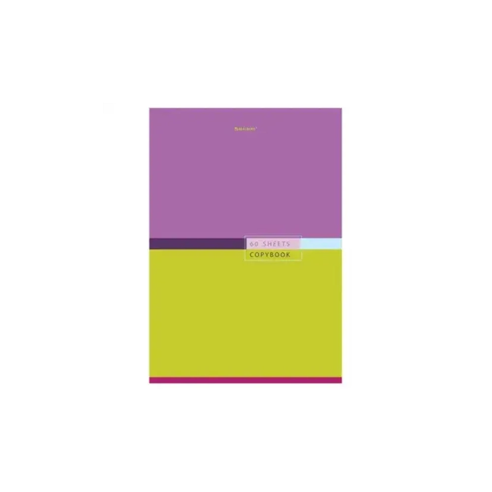 Тетрадь А-4 80л. клетка BRAUBERG обложка картон,"Color" Mix, 404043