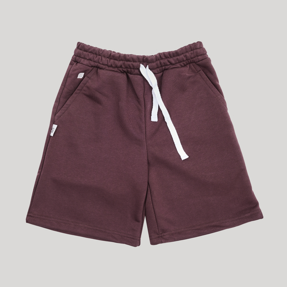 Wide Shorts LOGO Catawba Grape