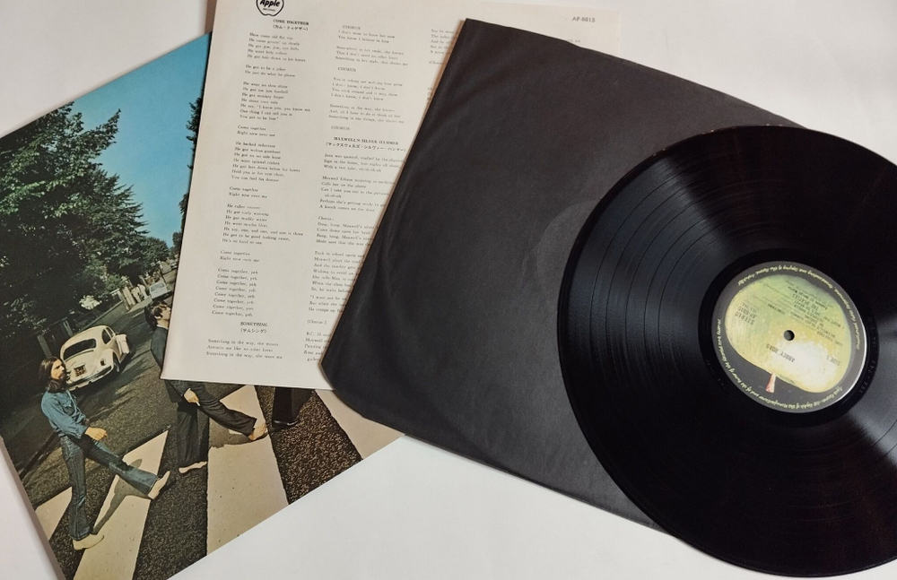 Винтажная виниловая пластинка The Beatles Abbey Road (Japan 1969) (No Obi) 1 press