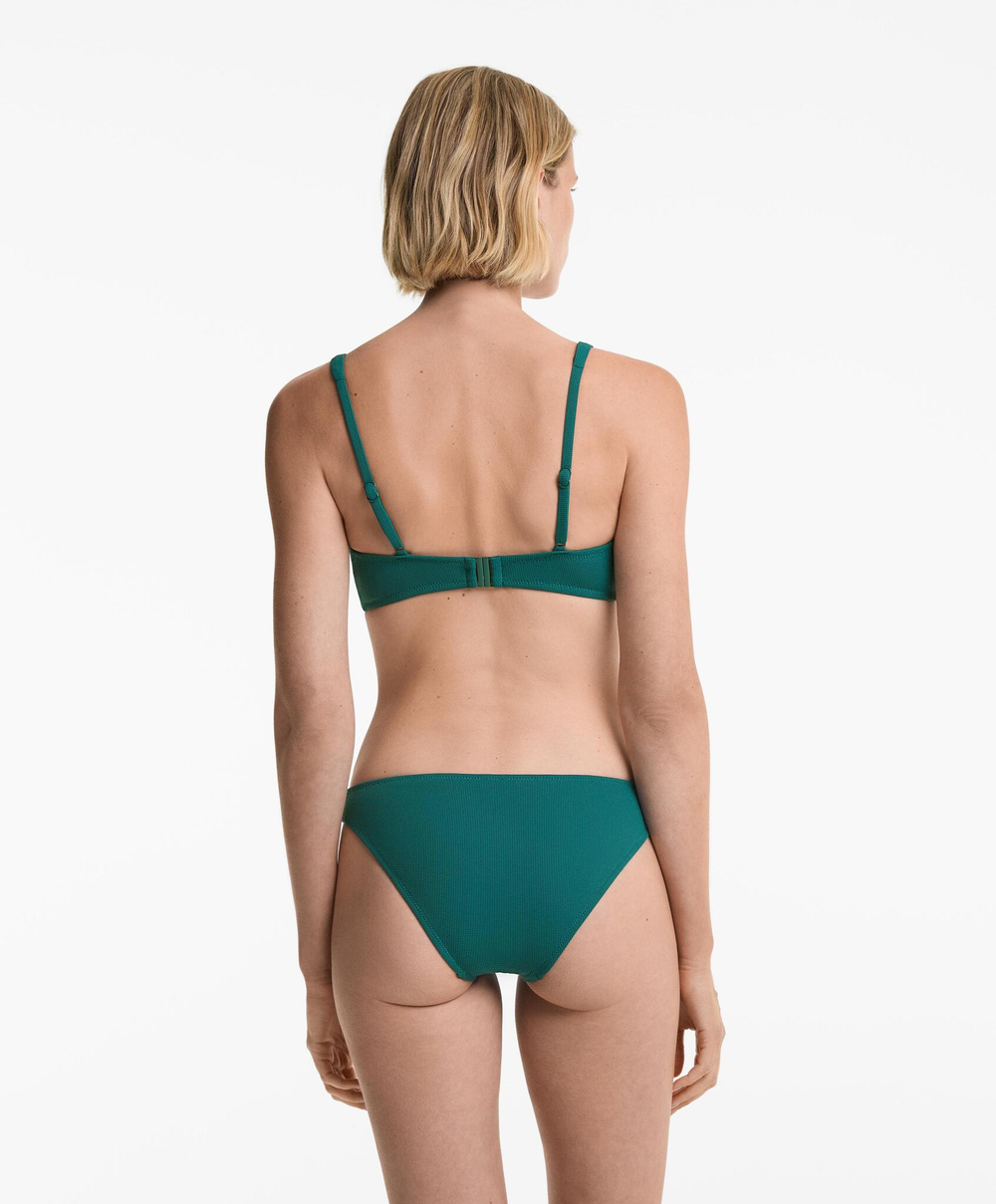 OYSHO Классические трусы-бикини, зеленый