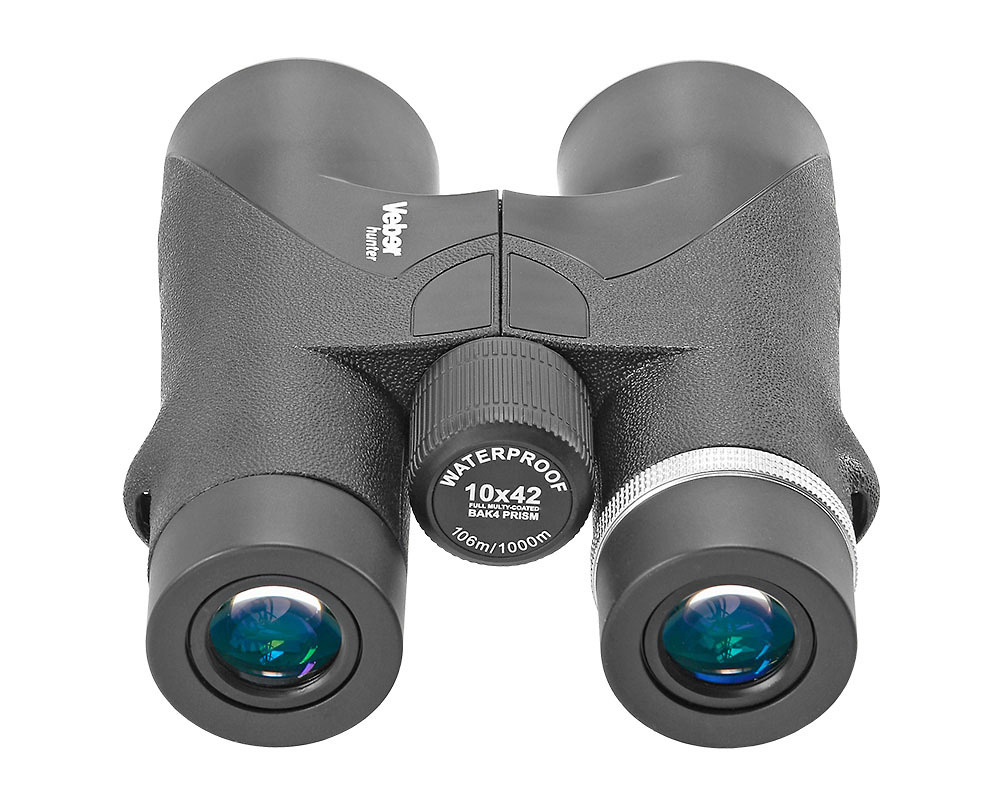 Бинокль Veber 10x42 Hunter чёрный [25960]