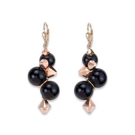 Серьги Coeur de Lion Black 4937/20-1300
