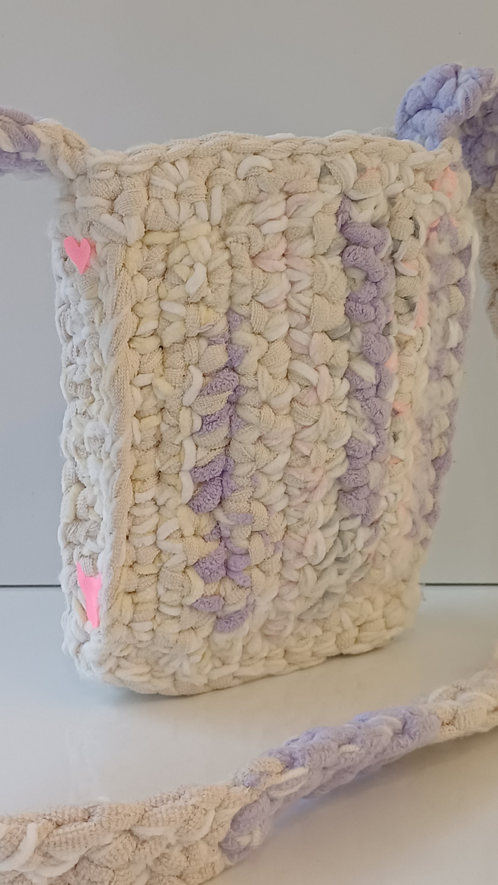 Сумка вязаная кроссбоди