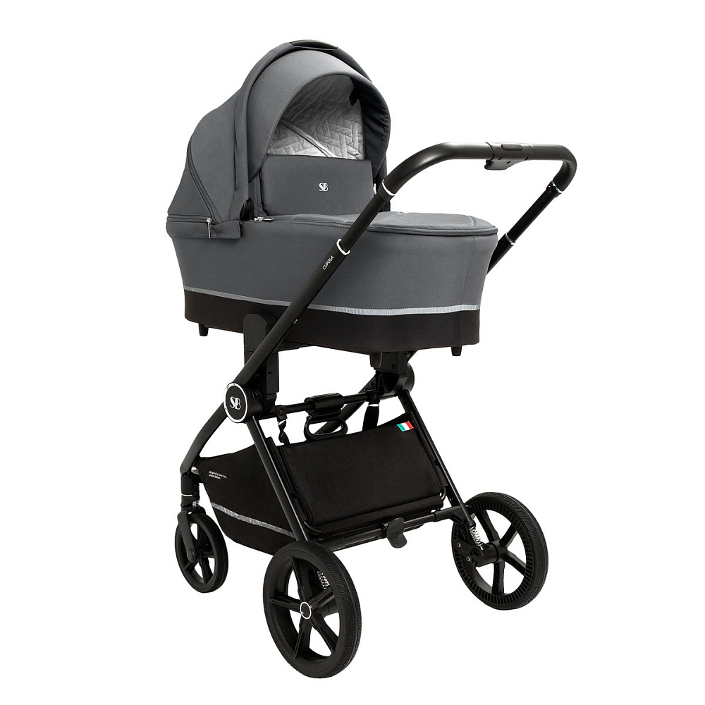 Детская коляска Sweet Baby Cupola New 3 в 1 Slate Grey