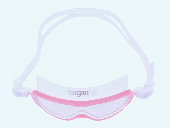 Очки для плавания детские Sargan Старт розовый/прозрачный