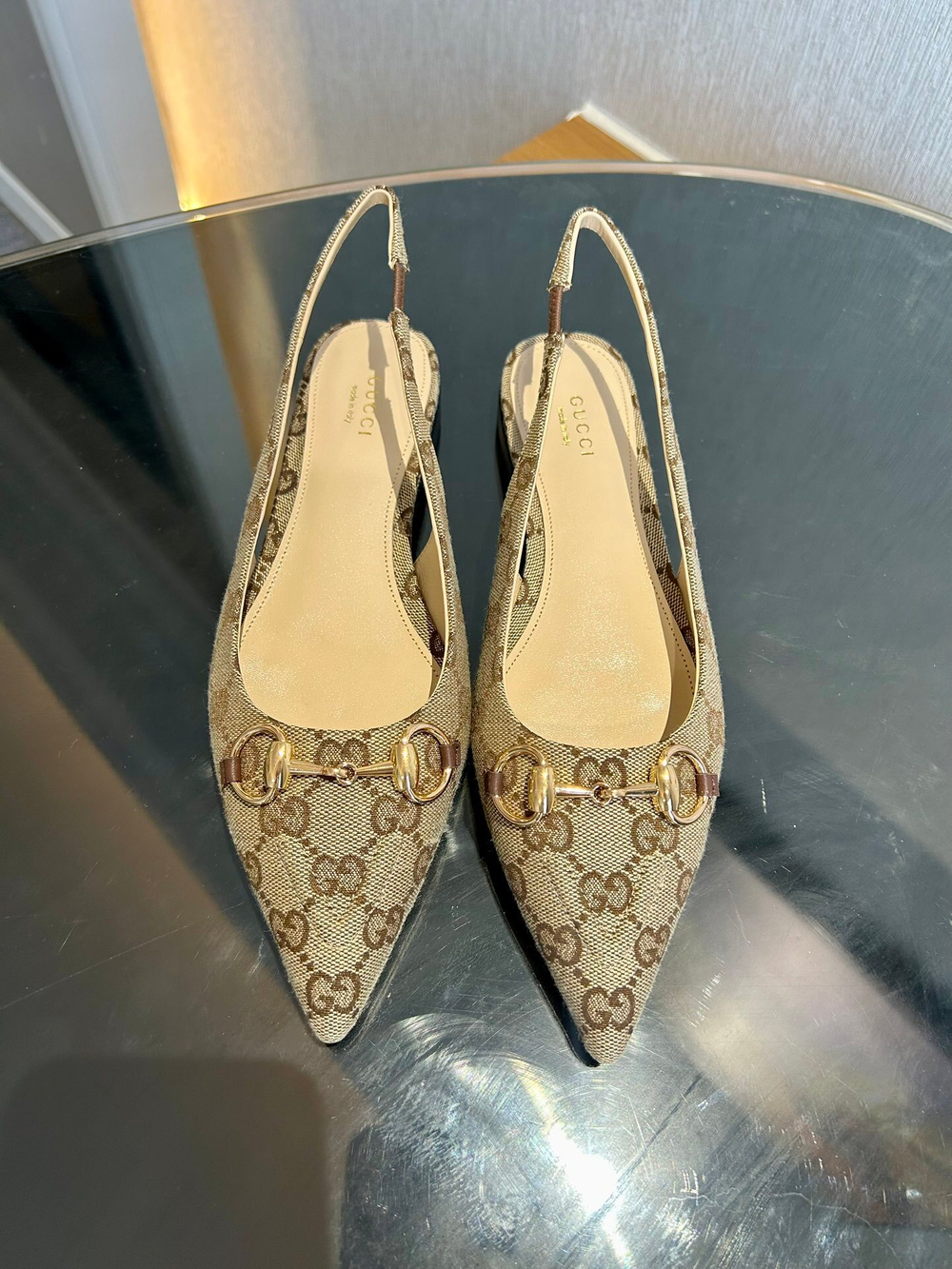 Gucci Slingback Ballet Flat