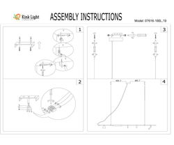 Kink Light 07616-180L,19 Подвес Ристо черный