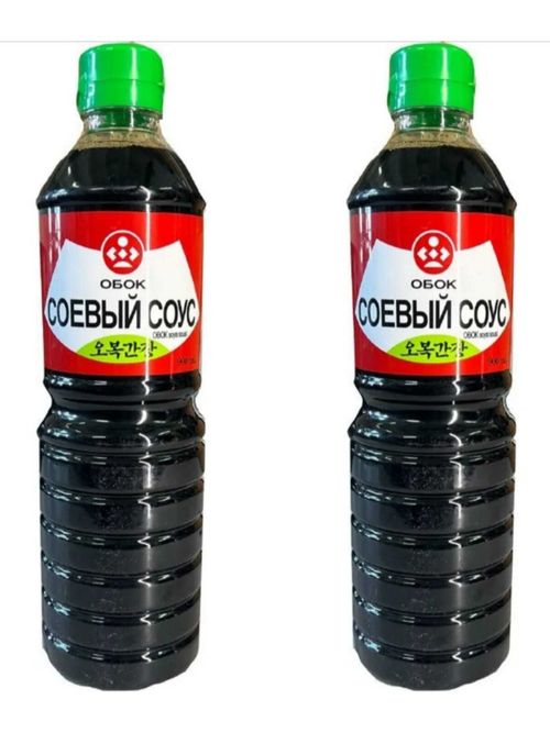 Соевый соус Obok Soya Sousi 900 мл, 2 шт