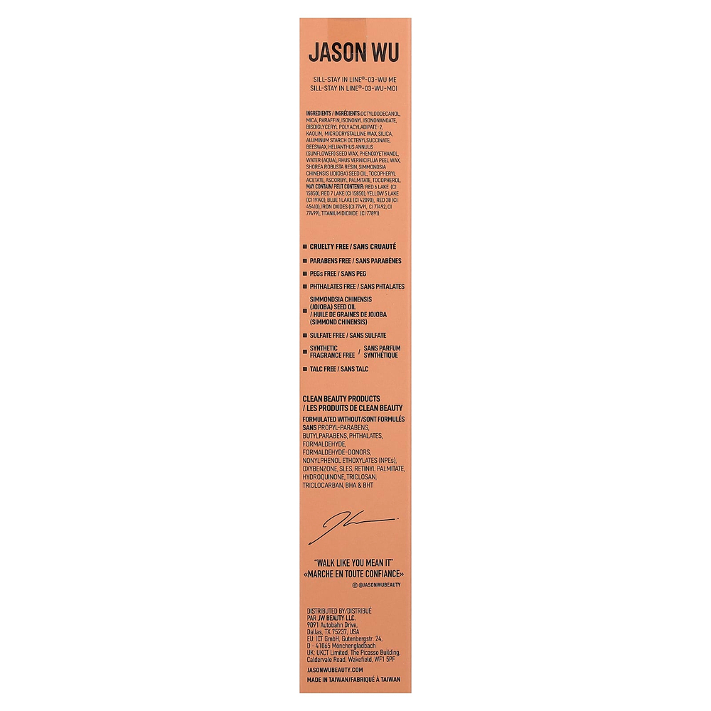 Jason Wu, Stay In Line®, карандаш для губ, 03 Wu Me, 1,8 г (0,06 унции)