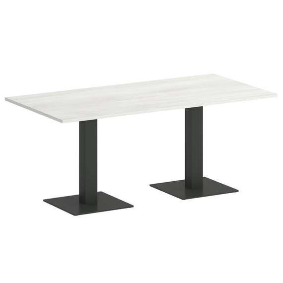 Yalta Стол прямоугольный LT.SPRG-4 Снежная Патина/Металл Антрацит 1800*900*750